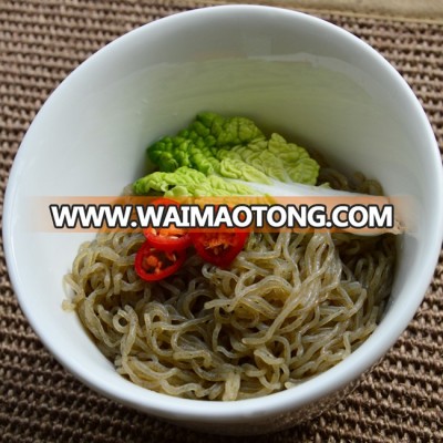 Wholesale no Sugar Diabetic Food Low Calories Noodles Konjac/Shirataki Noodles with Basil