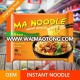 OEM Wholesale Ramen Noodle Soup / Halal Chicken Flavor